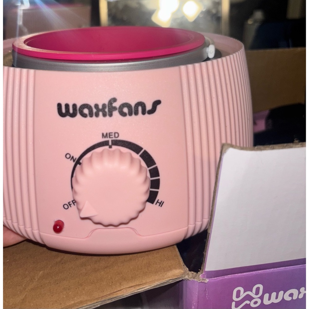 Waxfans Pink Wax Warmer